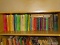 (BBB) SHELF #1, BOOKCASE #2 MIXED BOOK LOT, MYSTERY AND CRIME.