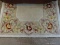 (FR) IVORY COLORED CHINESE CARPET, 31''L 50''H