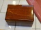 (MBTH) DELUXE WATCH BOX, 5''L 3 1/2''W, WILL HOLD 2-3 WATCHES