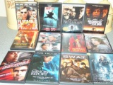 (K) LOT OF 12 ACTION MOVIES