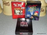 (K) THE PINK PANTHER 6 DISC SET, SOAP THE COMPLETE SERIES, MISS MARPLE