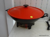 (K) WEST BEND ELECTRIC WOK, CORD IS INCLUDED, 14.25''D