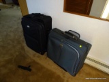 (HALL)LOT OF SUITCASES RICARDO AND OTHERS, NESTED TOGETHER (4) AND (2) THE LARGEST MEASURES