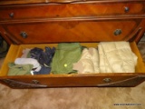 (FBB)LOT IN BOTTOM DRAWER OF #199, MILITARY CLOTHING, GLOVES, SOCKS, INSULATED PANTS, BOOTIES, ETC.