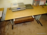 (FBB)INSTITUTIONAL COMPUTER TABLE W/ DRAWER, 48''L 24''W 26''H