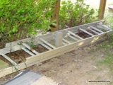 (UNDER BACK PORCH) SMALL EXTENSION LADDER APPROX. 15'