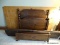 PINE CANNONBALL TWIN BED WITH TRUNDLE. IS DISASSEMBLED: 44