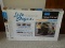 LIFE STAGES DOUBLE DOOR DOG CRATE WITH ORIGINAL BOX.