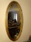 GOLD OVAL MIRROR: 21