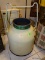 ANTIQUE PAINTED 5 GALLON MILK CAN: 14