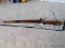 MOSSBERG & SONS .22 TARGET RIFLE. SERIAL NO. 25828. HAS CASE