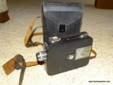 VINTAGE CINE-KODAK 8 MODEL 60 8MM CAMERA. IN CASE.