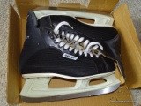 PAIR OF BRAND NEW NEVER WORN BAUER SIZE 12 ICE SKATES. ORIGINAL PRICE $53. IN ORIGINAL BOX