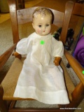 R&B VINTAGE COMPOSITION DOLL WITH MOVEABLE EYES: 19