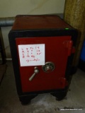 ANTIQUE SAFE WITH COMBINATION: 16