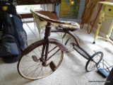 VINTAGE METAL TRICYCLE IN GOOD USED CONDITION