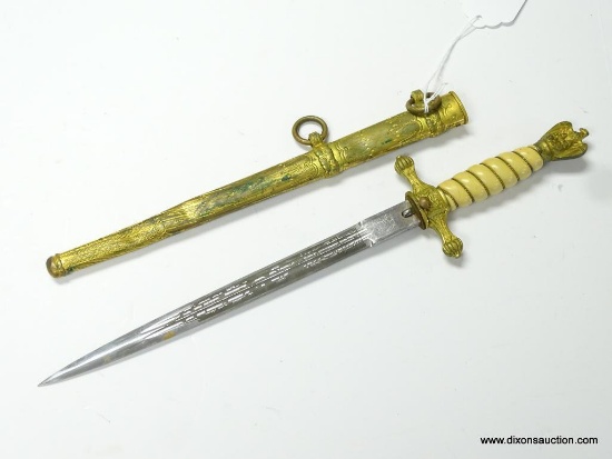 GERMAN 2ND MODEL WORLD WAR II NAVAL DAGGER.