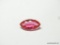 9.14 CT MARQUIS CUT RED TOPAZ. MEASURES APPROX. 21 BY 10 BY 6MM.