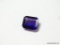 10.84 CT. EMERALD CUT AMETHYST. MEASURES APPROX. 14 BY 13 BY 7MM.