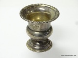 .925 STERLING SILVER TOOTHPICK CUP HOLDER. MEASURES APPROX. 2-1/2