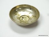 .925 STERLING SILVER SIGNED B& M BOWL WITH U.S. SILVER QUARTER DATED 1959 1.30 OZ. 2.75''