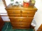 (MB) 4 DRAWER CHEST. TOP OF CHEST SHOWS SOME WEAR. 30''X16''X41''