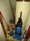 (HALL) HOT WATER HEATER CLOSET LOT THAT INCLUDES (HOT WATER HEATER NO INCLUDED) A DIRT DEVIL VACUUM