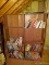 (A) SET OF 4 PRESSED WOOD BOOK CASES. 24'' WIDE 66'' TALL