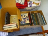 (USR) 3 BOXES OF OLD SCHOOL BOOKS.