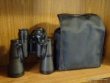 (USR) PAIR OF BUSHNELL FALCON 10X50 BINOCULARS WITH CASE