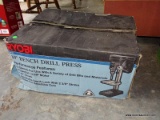 (G) RYOBI NEW IN THE BOX DP100 10'' BENCH DRILL PRESS. ASSEMBLY IS REQUIRED