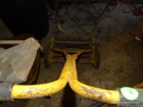 (S) ANTIQUE PUSH ROTARY LAWN MOWER.