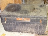 (S) BLACK TUFF BIN TRUCK BOX. 36'' LONG WITH CONTENTS.