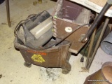 (S) COMMERCIAL MOP BUCKET WITH STRAINER