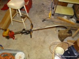 (S) VINTAGE TRIM-ALL GAS POWERED STRING TRIMMER. MODEL TA1200. UNTESTED.