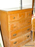 (S) 4 DRAWER TALL CHEST.