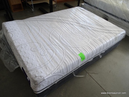 NEW SERTA QUEEN SIZE ICOMFORT FORESIGHT SERIES MATTRESS & BOX SPRING SET. (THIS ITEM IS AVAILABLE