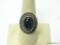 .925 STERLING SILVER LARGE DETAILED FIRE LABRADORITE RING SIZE 9 (RETAIL $69.00)