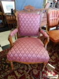 SHERTON ARM CHAIR WALNUT VINTAGE #514 DOLLHOUSE FURNITURE MINIATURES