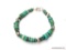 .925 STERLING SILVER AND TURQUOISE BRACELET