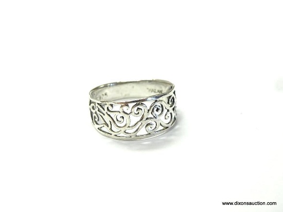 VINTAGE .925 HANDMADE FILIGREE RING