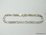 .925 STERLING SILVER FIGARO BRACELET