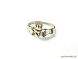 VINTAGE .925 STERLING SILVER CLADDOCH RING