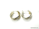 .925 STERLING SILVER INFINITY EARRINGS