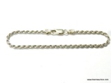 .925 STERLING SILVER CABLE TWIST BRACELET