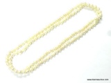 LARGE VINTAGE STRAND OF HAND TIED PEARLS