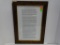 FRAMED HISTORY OF U.S.S. MONITOR AND MERRIMACK (CSS VIRGINIA). FRAME MISSING 2