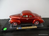 (S1) 1:18 SCALE FORD 1940 FORD COUPE. IN VGC. OPEN STOCK. NO BOX.