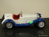 (S2) BURAGO ALFA ROMEO 2300 SPIDER 1932 1:18 SCALE MADE IN ITALY. OPEN STOCK. NO BOX.