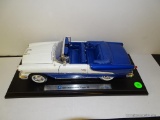 (S2) 1:18 SCALE DIECAST 1955 OLDSMOBILE SUPER 88 CONVERTIBLE. OPEN STOCK. NO BOX. PAINT ON FRONT